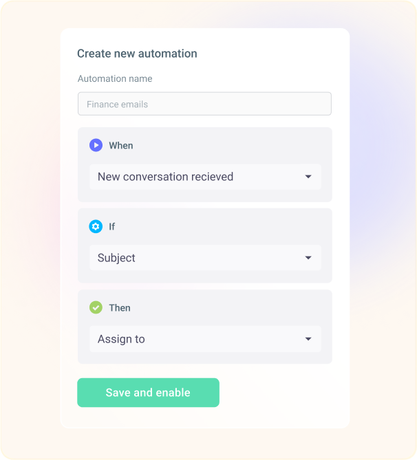 Get intelligent email template suggestions