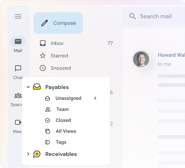 Summarize email with AI