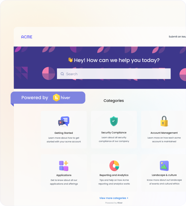 Deflect repetitive queries to your help center