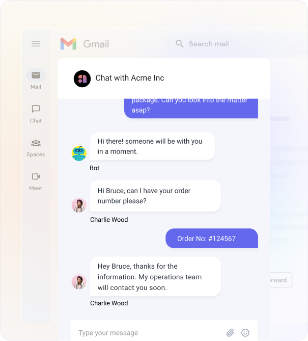 Instantly gratify customers seeking chat support