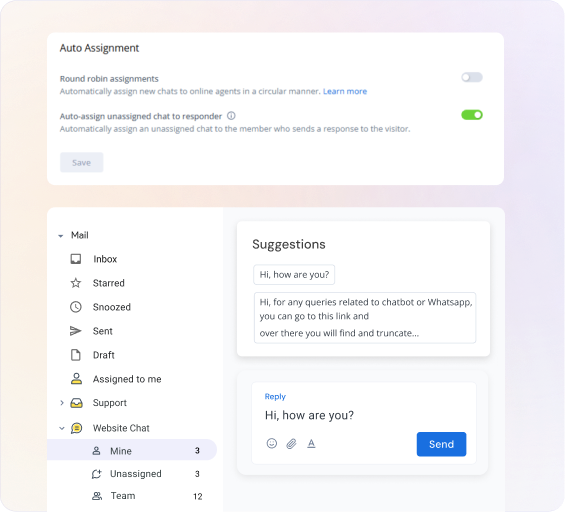 Instantly gratify customers seeking chat support